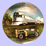 Classic American Train Plate - Jim Deneen