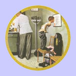 Before The Shot  -  Norman Rockwell Plate
