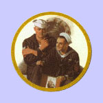 Reminiscing  -  Norman Rockwell Plate