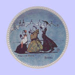 When In Rome  -  Norman Rockwell Plate
