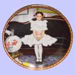 A Mind of Her Own - Sitting Pretty  -  Norman Rockwell Plate
