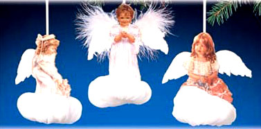 Heaven Sent Angel Ornament by Sandra Kuck