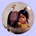 Pride of The American Indians - Gregory Perillo Plate