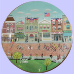 American Tapestries - C.A. Brown -  Fourth of July Parade