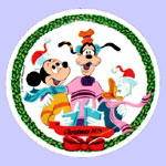 Disney Christmas Plate 1975 - Carolling
