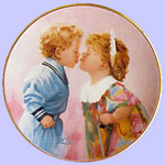 Donald Zolan Valentine's Day Mini Plate - Tender Hearts