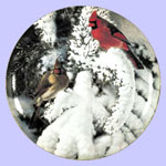 Late Snow Cardinals - Marc Hanson