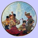 Boy Scouts of America Calendar - Norman Rockwell Plate