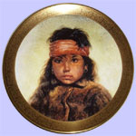 Navajo Girl - Gregory Perillo