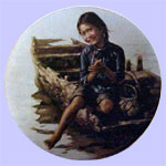Master Kee Kung Ng - Children of Aberdeen - Sampan Girl