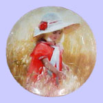 Mother's Day Miniature Plate - Donald Zolan