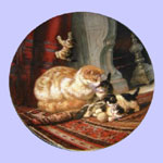 The Victorian Cat -  Henriette Ronner