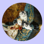 The Victorian Cat -  Henriette Ronner