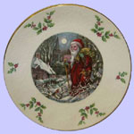 Royal Doulton Annual Christmas Plate - The Night Before Christmas 