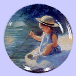 Mother's Day Miniature Plate - Donald Zolan