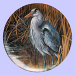 Blue Heron - Rosemary Millette