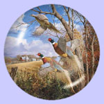 October Memories - Pheasants - David A Maass