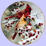 Winter Jewels - Cardinals - Susan Bourdet