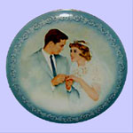 With This Ring - Norman Rockwell Single Issue Plate