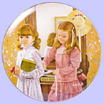 A Childhood Almanac Plate - Sandra Kuck
