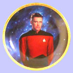 Ensign Wesley Crusher  Plate - Keith Birdsong