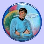 Mister Spock Plate - Susie Morton