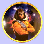Lieutenant Worf  Plate - Keith Birdsong