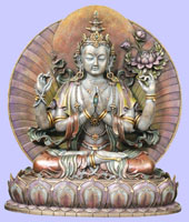 Avalokiteshvara Buddha Figurines & Statues