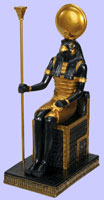 Sitting Horus Statue