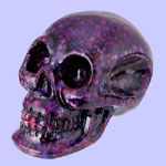 Purple Stone Skull