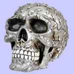 Diamond Plate Skull Container