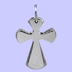 Twin Cross Pendant Costume Jewelry