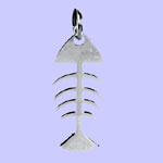 Fish Bone Pendant Costume Jewelry