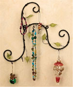 Wall Mounted Vine Jewelry/ Ornament Holder