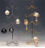 Brass / Silver 4 Tier Ornament Tree