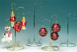 Silver and Brass Ornament Tree