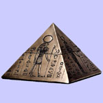 Egyptian Gods Pyramid Box