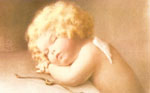 Angel Sleeping by Bessie Pease Gutmann 