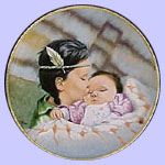 A Time To Be Born - March of Dimes - Gregory Perillo Plate
