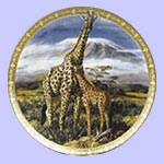 Wildlife Art Plates