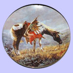 War Ponies of The Plain  -  Sioux War Pony - Gregory Perillo