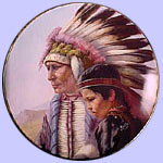 American Indian Heritage - Gregory Perillo Plate