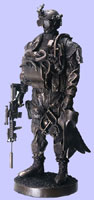 Navy Seal Soldier Statue